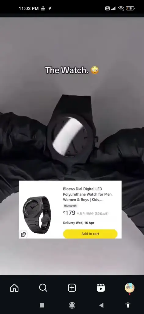 Bleawas dail digital watch